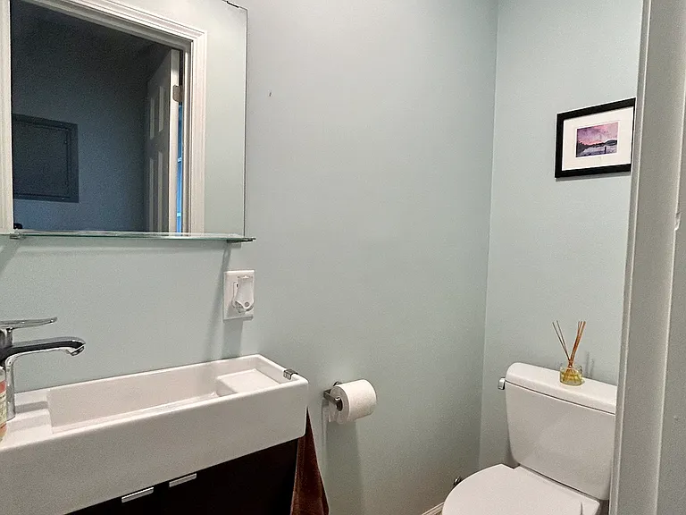 Downstairs 1/2 bathroom