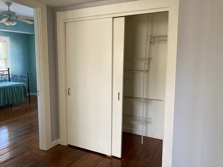 Second floor hall closet