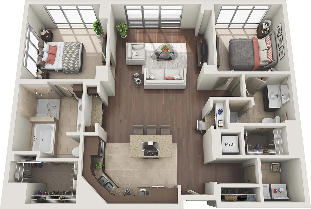 Floor plan B2F