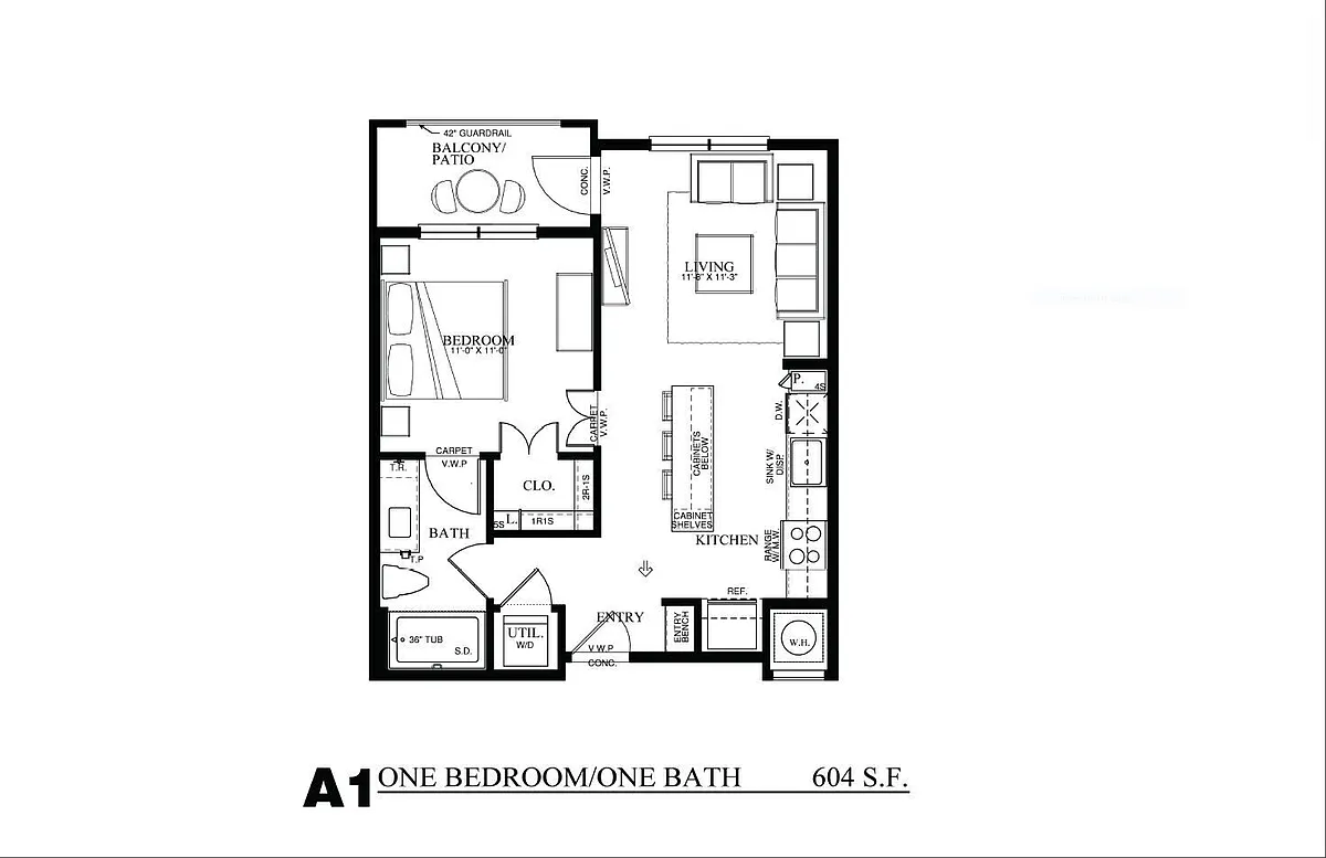 Floor plan A1