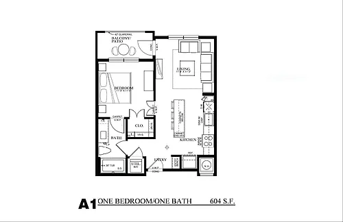 Floor plan A1