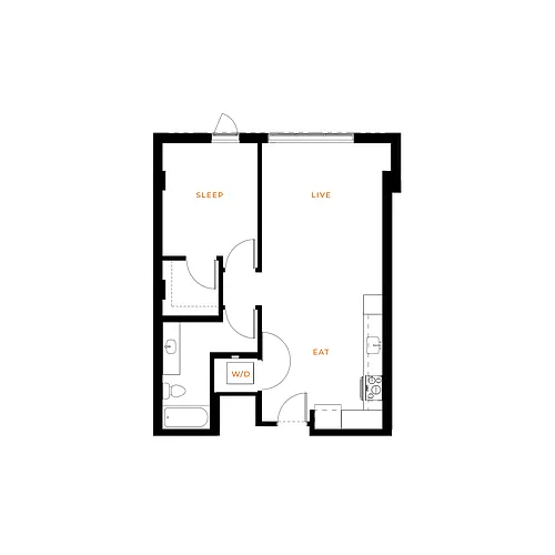 Floor plan A-BMR