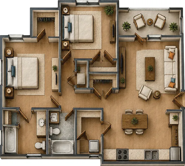 Autumn Lake Apartments — Photo 3