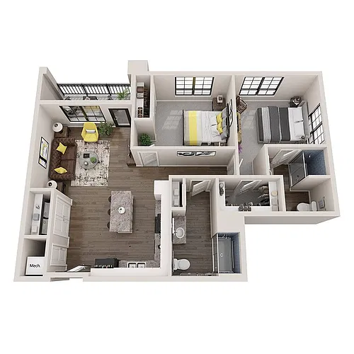 Floor plan The Locust