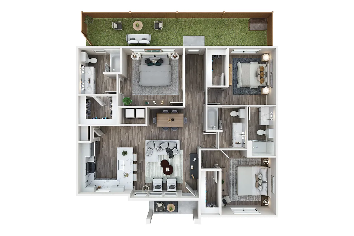 Floor plan C2-Radiance