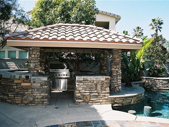 BBQ Center with lighting