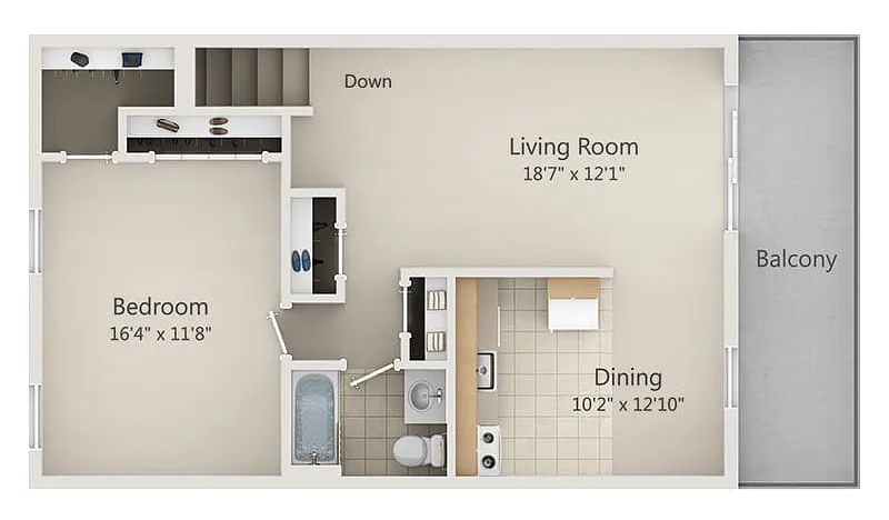Floor plan Ascott