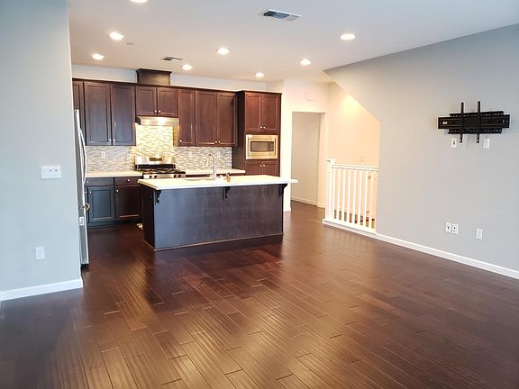 2nd floor Kitchen, living room, great room.