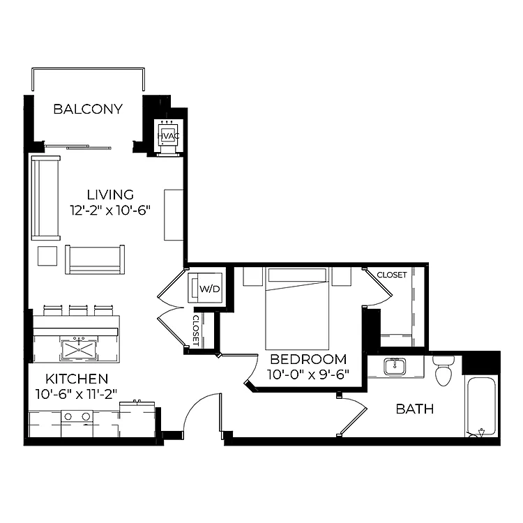 Floor plan 622