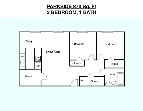 Floor plan Parkside