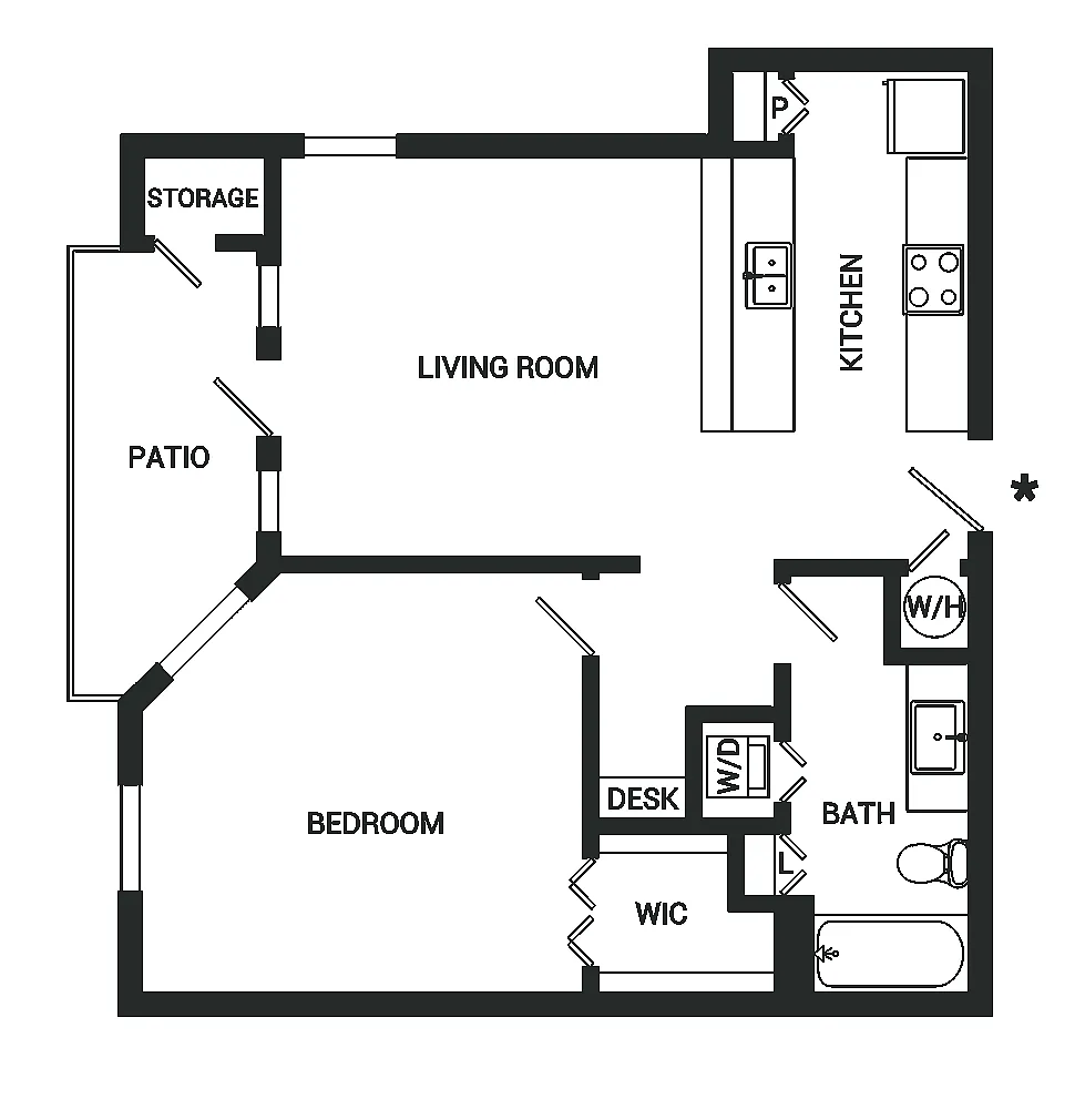 Floor plan The Hampton