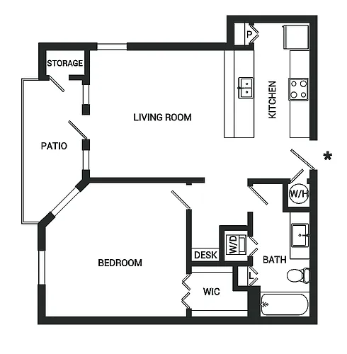 Floor plan The Hampton