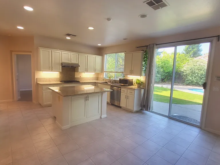 Kitchen View from Family Room