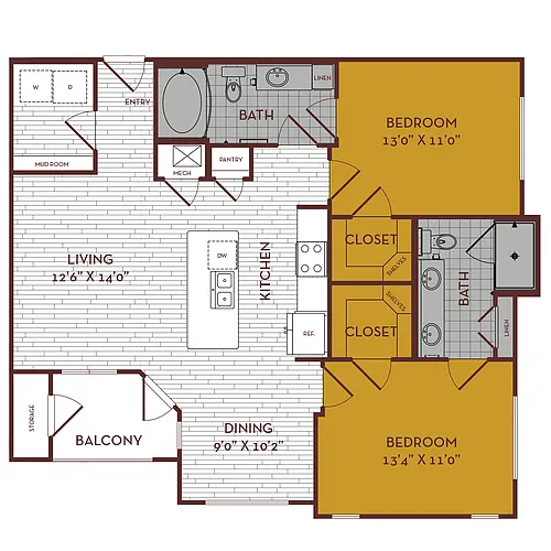 Floor plan C1
