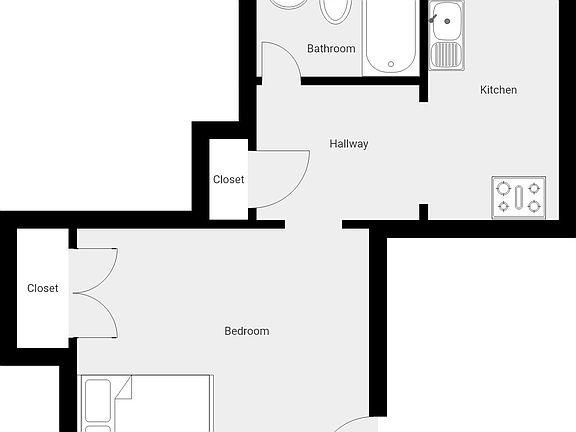Spacious floor plan!