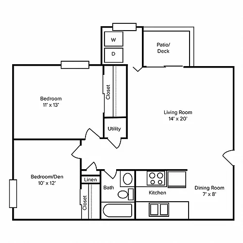Floor plan B1