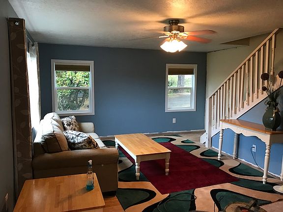 Living Room with Lake Views
