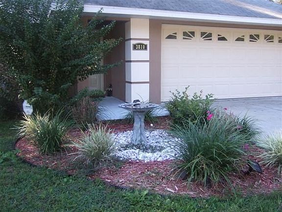 Landscaped front yard