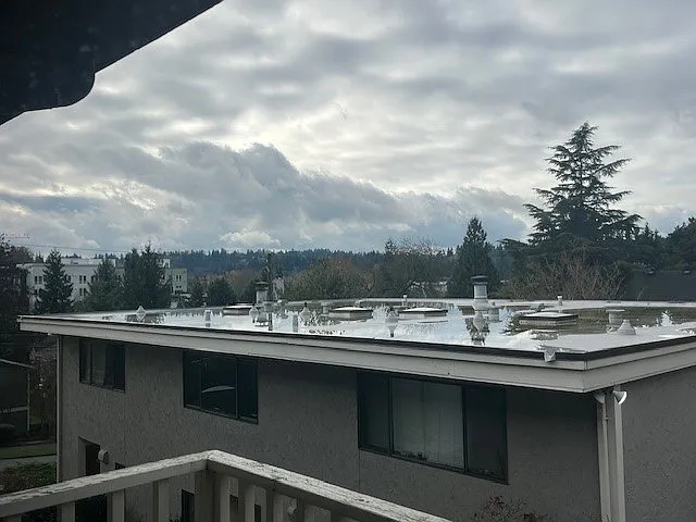 Master bed Deck View with SW exposure looking out over downtown Bothell