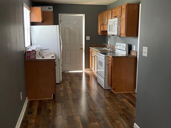 Kitchen View From Living Room