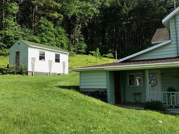 View of Side Porch to Shed