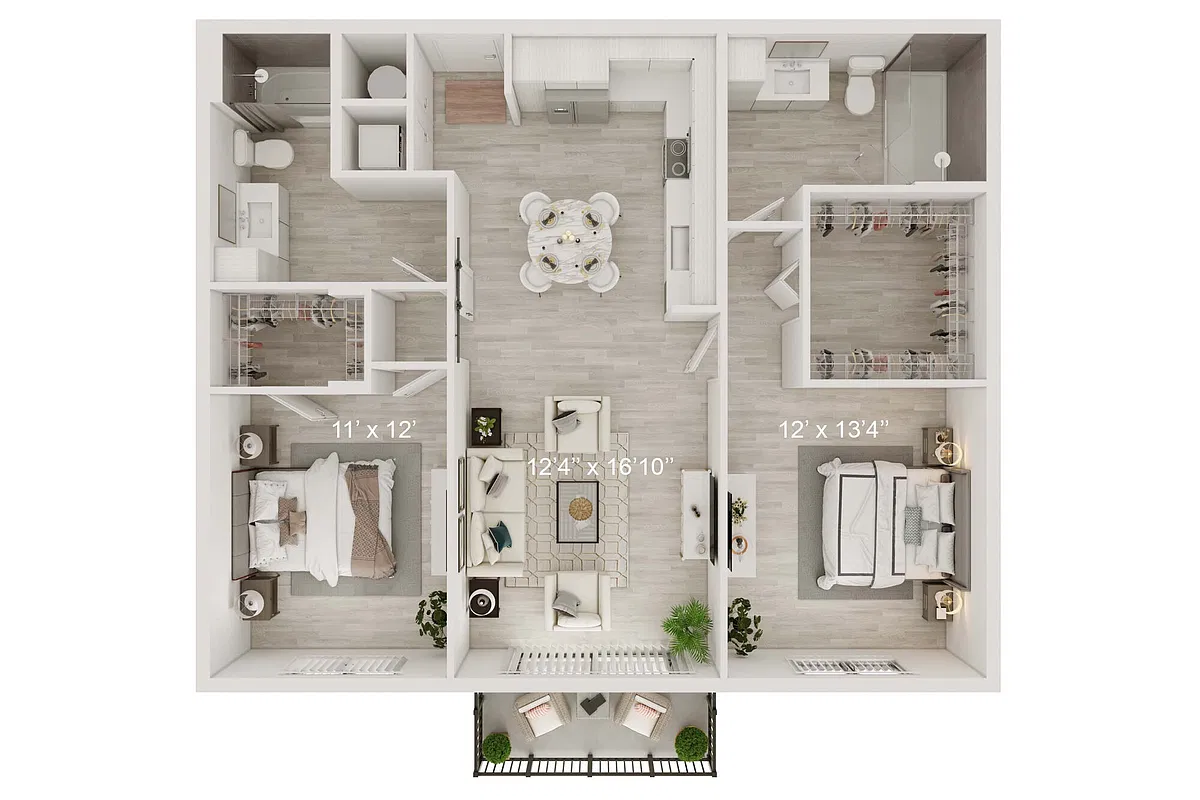 Floor plan Bellagio