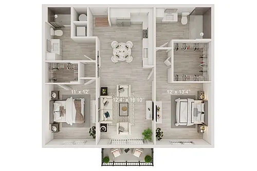 Floor plan Bellagio