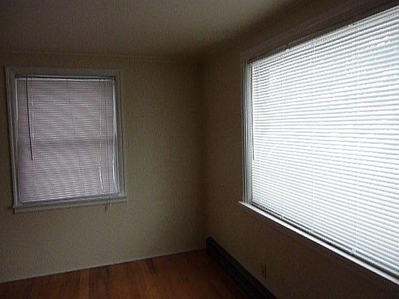 Oak floors in living room