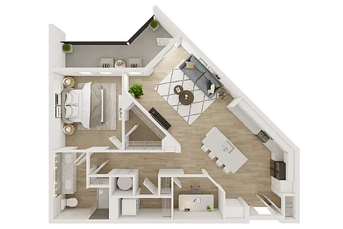 Floor plan A1F