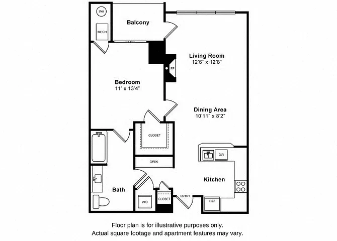Floor plan Asbury