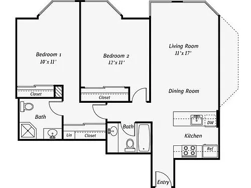 Floor plan B1
