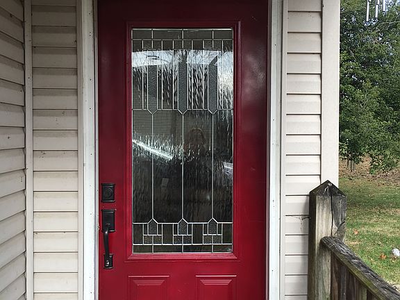 Front door.