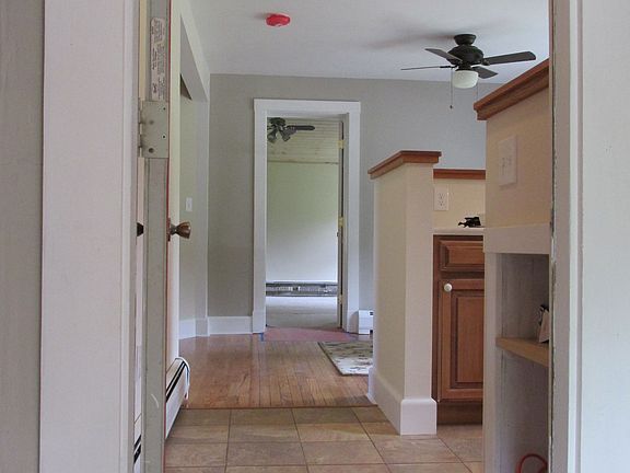 looking from back door