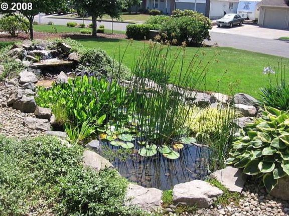 Relaxing Water Feature Greets You Upon Entry