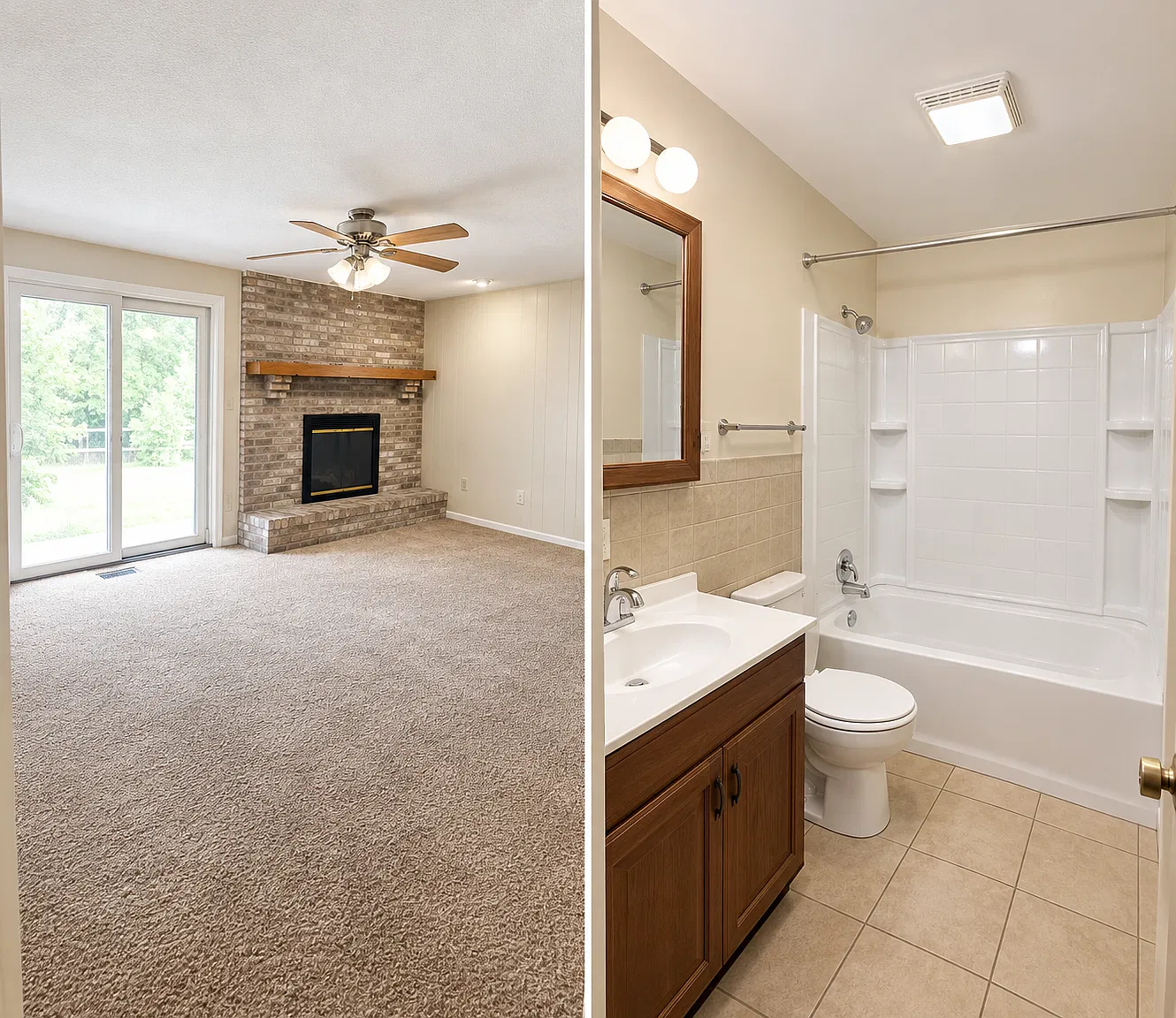 2 bed, 1.5 bath, 1100 sqft, $1,200 — Photo 1