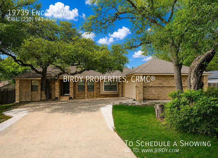 "Charming 3-Bed Home with Cozy Fireplace at 19739 Encino Way, San Antonio!" — Photo 1