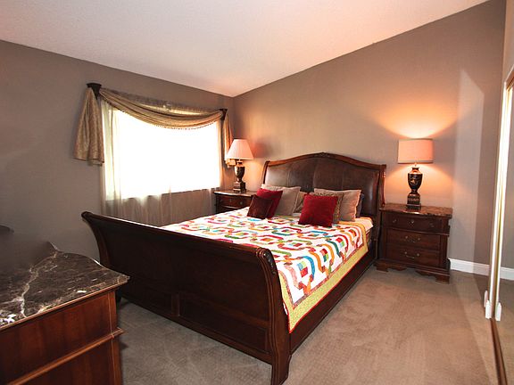 Master with vaulted ceilings