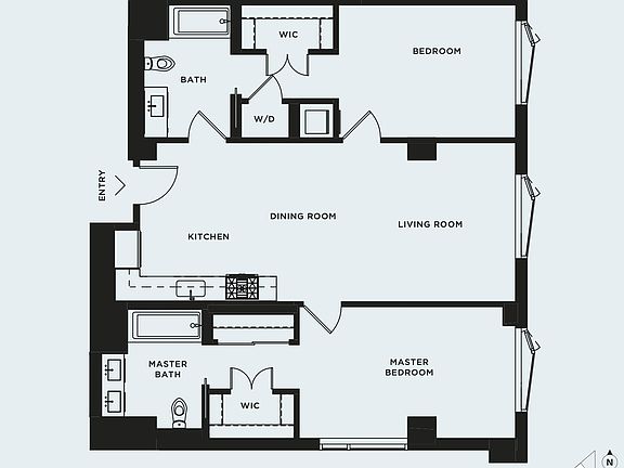 3rd image of 1000 3rd St Unit 822