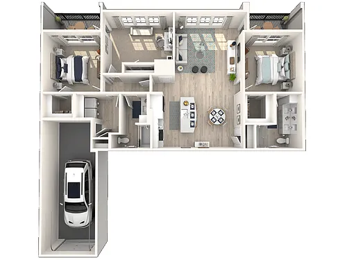Floor plan D1 - Rhapsody
