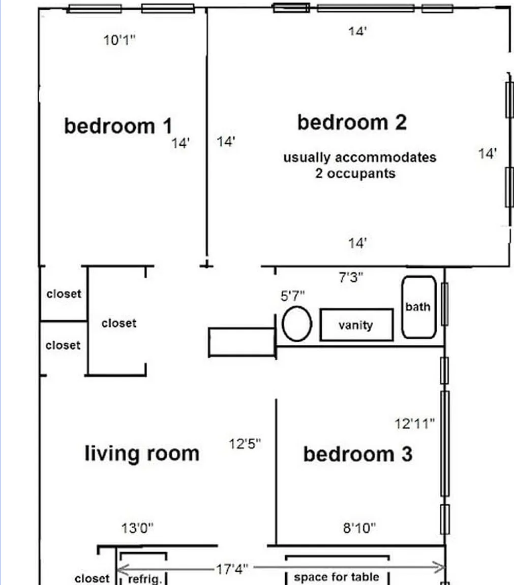 3 bed, 1.0 bath, $5,519 — Photo 4