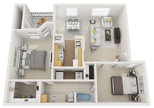 Floor plan Everglade