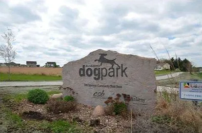 Across the street from dogpark