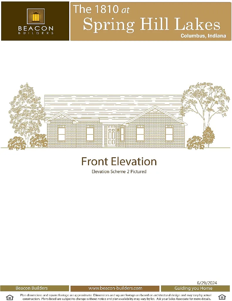 1810 Lakefront Lot with basement Plan, Spring Hill Lake photo 1