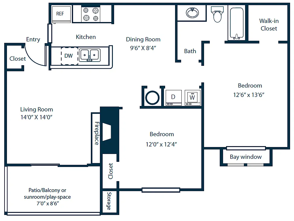 Floor plan B4