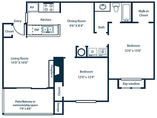 Floor plan B4