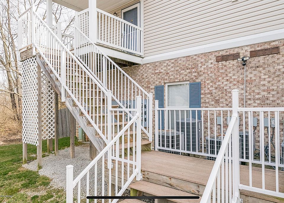 Stairs going up to unit