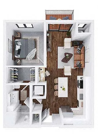 Floor plan I
