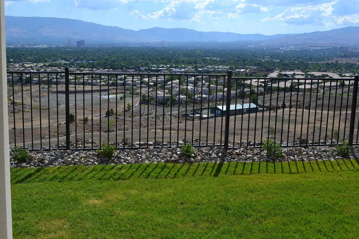 Backyard view looking over Sparks/Reno and Sierra - 3015 Abruzzi Ct