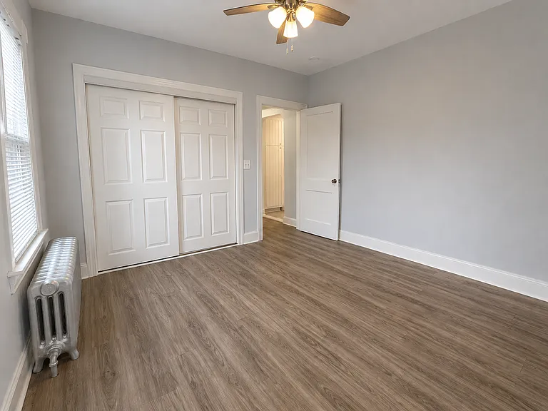 Large closets in each bedroom