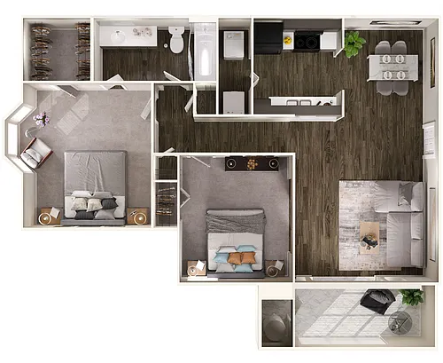Floor plan Harding
